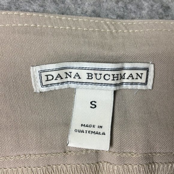 Dana Buchman Capri Pants S Cropped Khaki Pull On Straight Mid Rise Career Casual - Picture 9 of 12